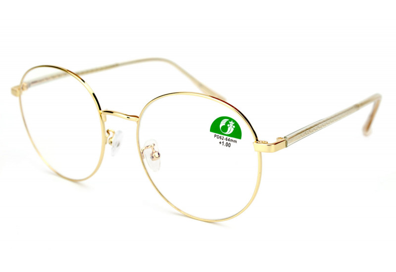Круглі діоптрійні окуляри для зору Level 21702